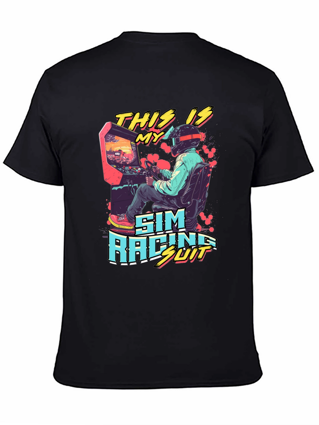 Sim Racing Suit T-Shirt - Gamer Tee