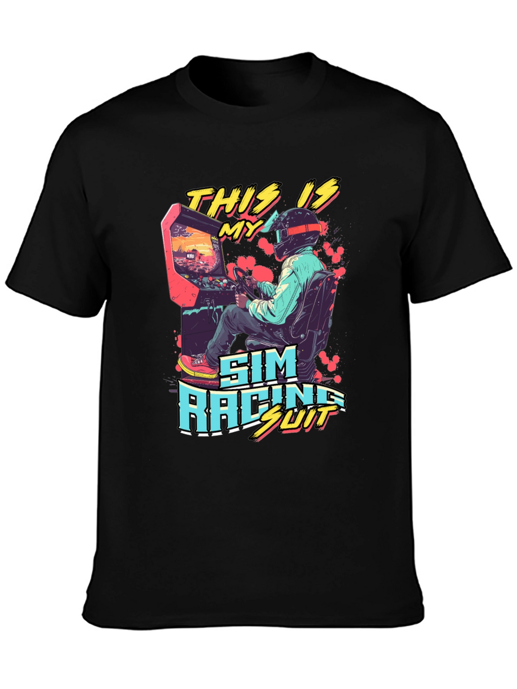 Sim Racing Suit T-Shirt - Gamer Tee