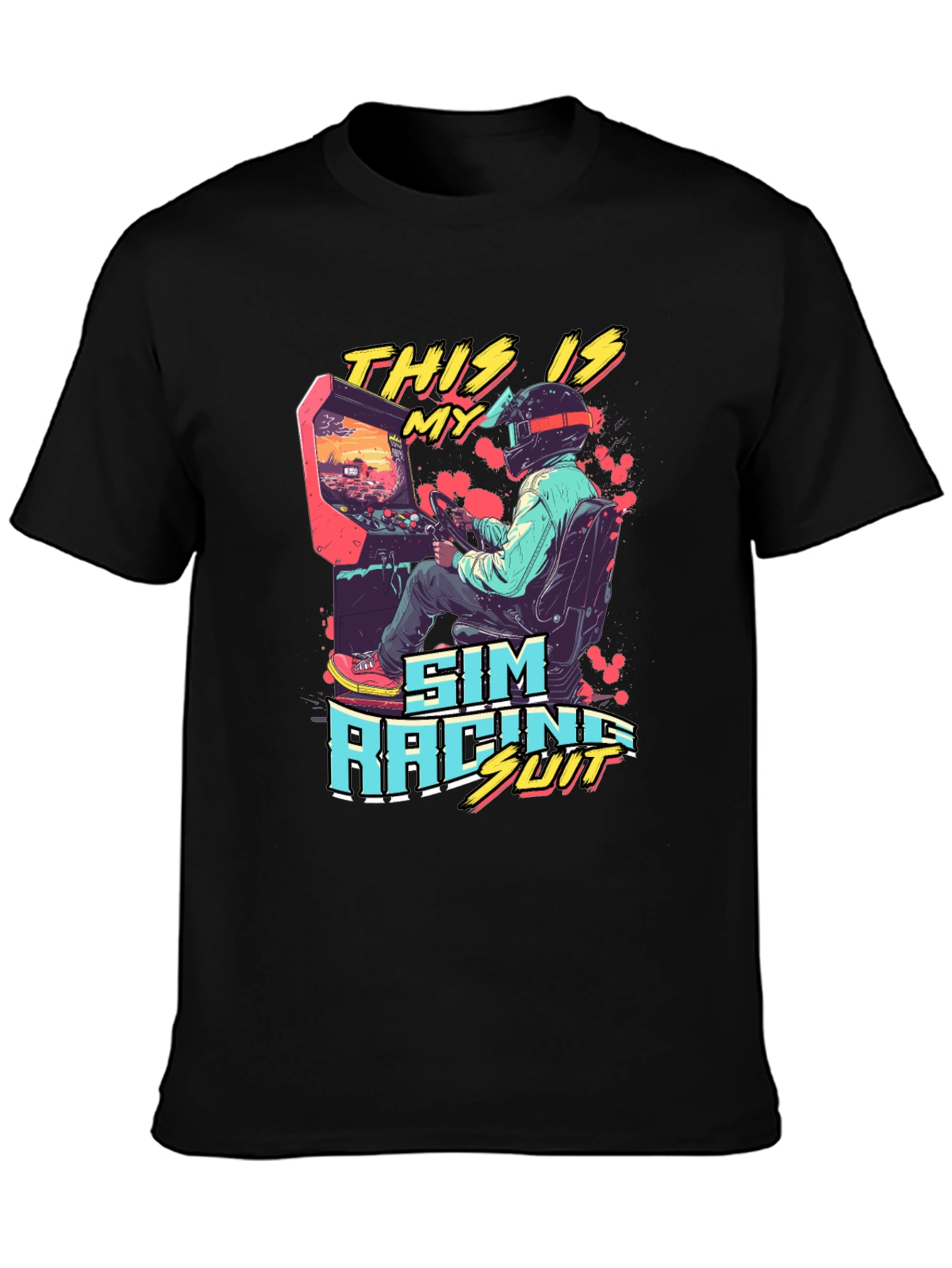 Sim Racing Suit T-Shirt - Gamer Tee