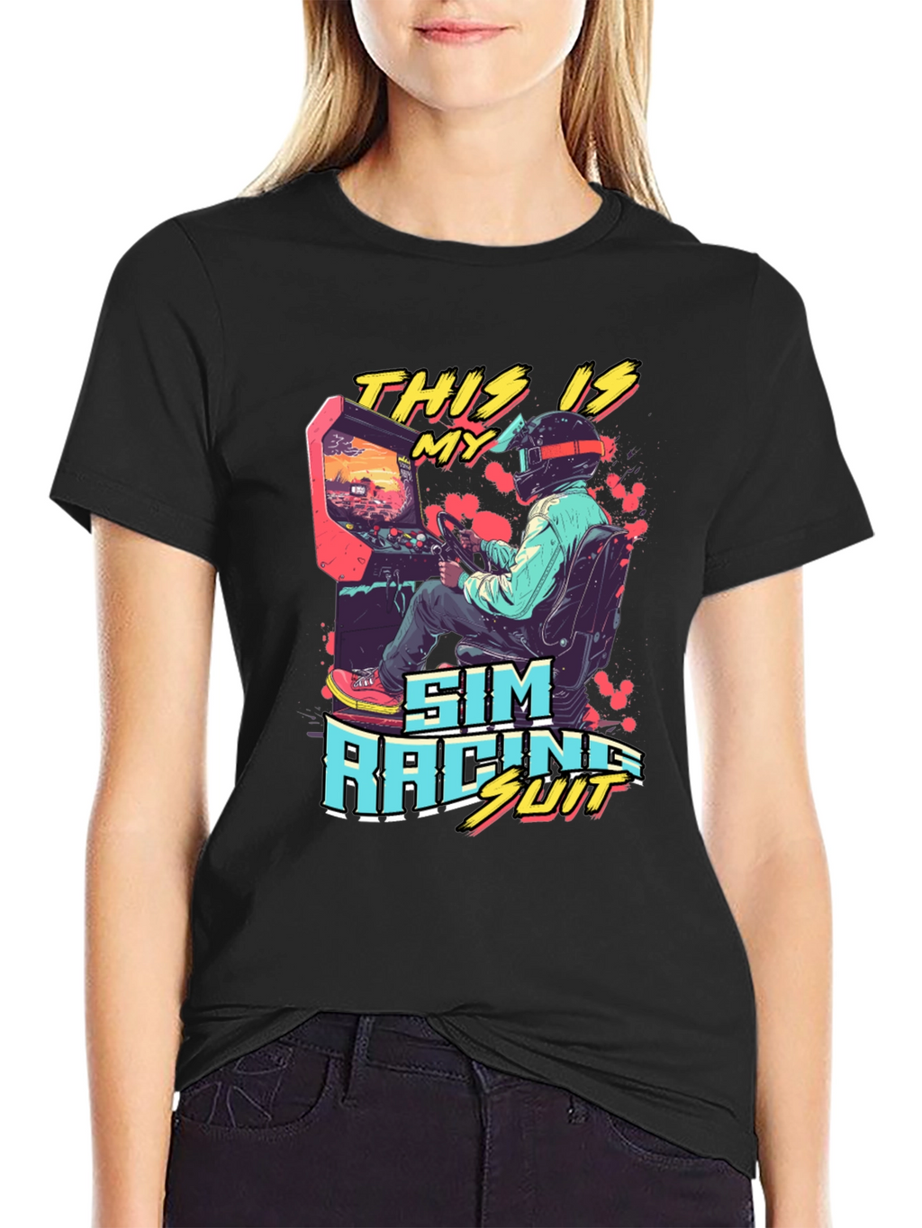 Sim Racing Suit T-Shirt - Gamer Tee