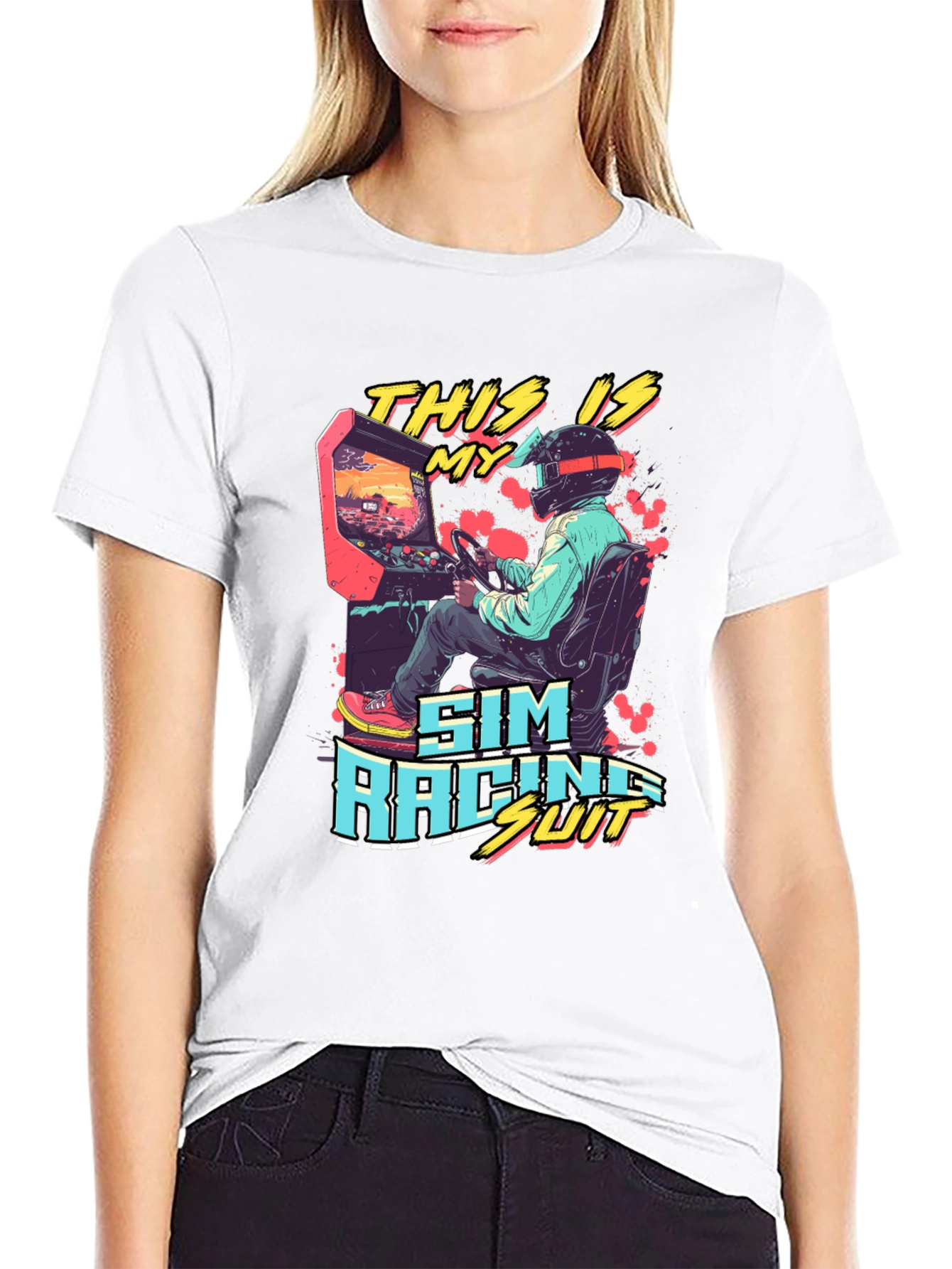 Sim Racing Suit T-Shirt - Gamer Tee