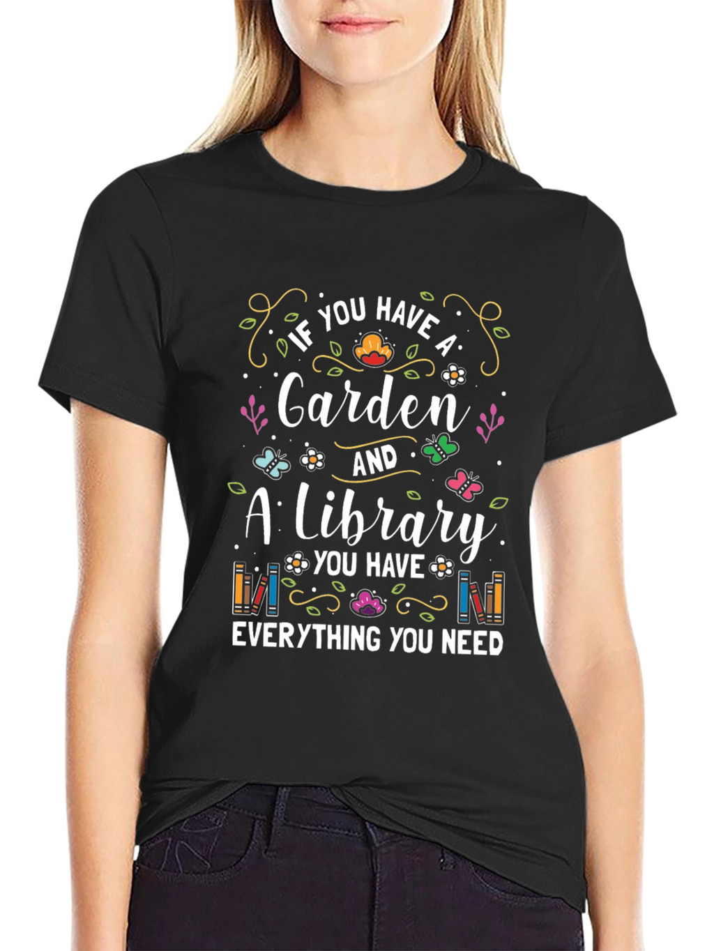 Garden & Library T-Shirt: Everything You Need