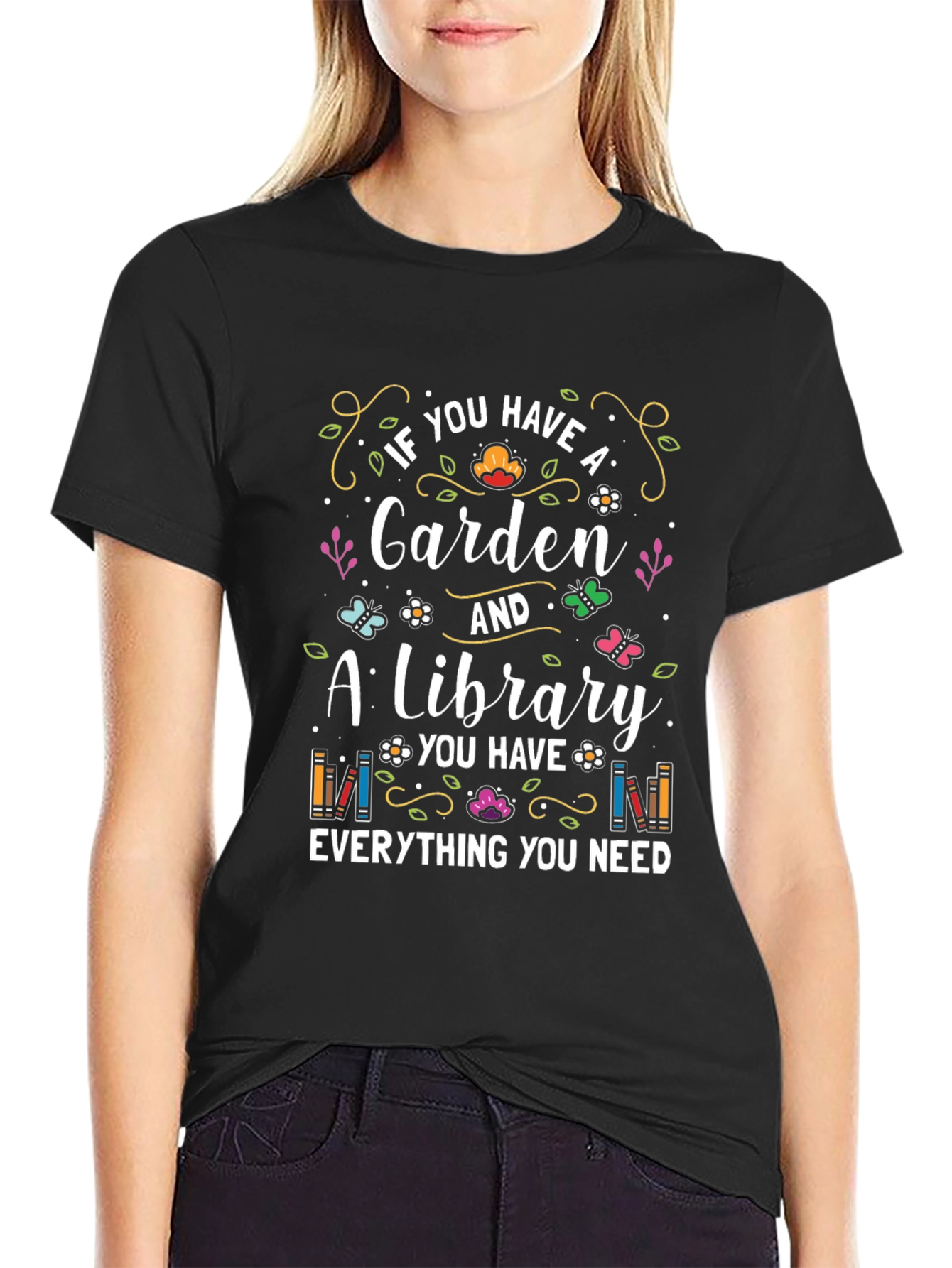 Garden & Library T-Shirt: Everything You Need