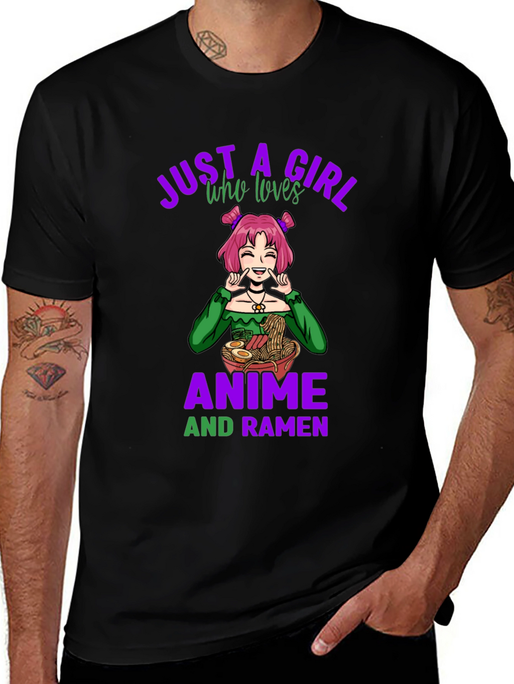 Anime & Ramen Lover T-Shirt