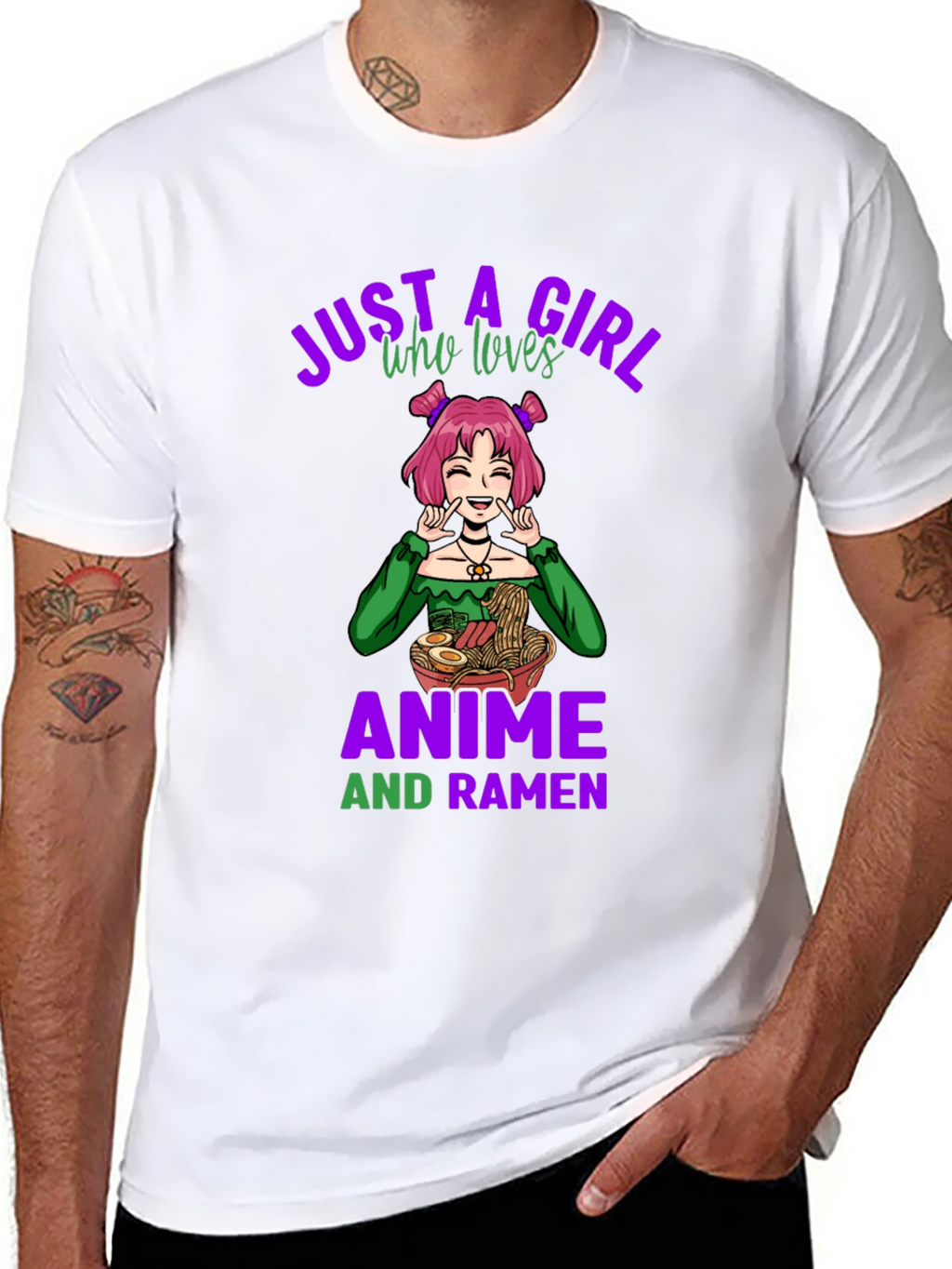 Anime & Ramen Lover T-Shirt