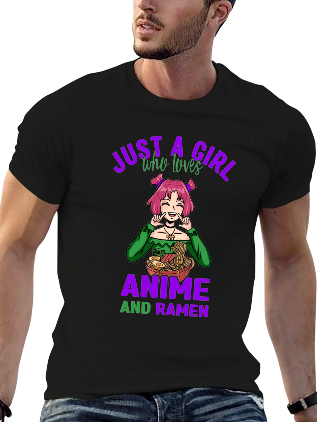 Anime & Ramen Lover T-Shirt