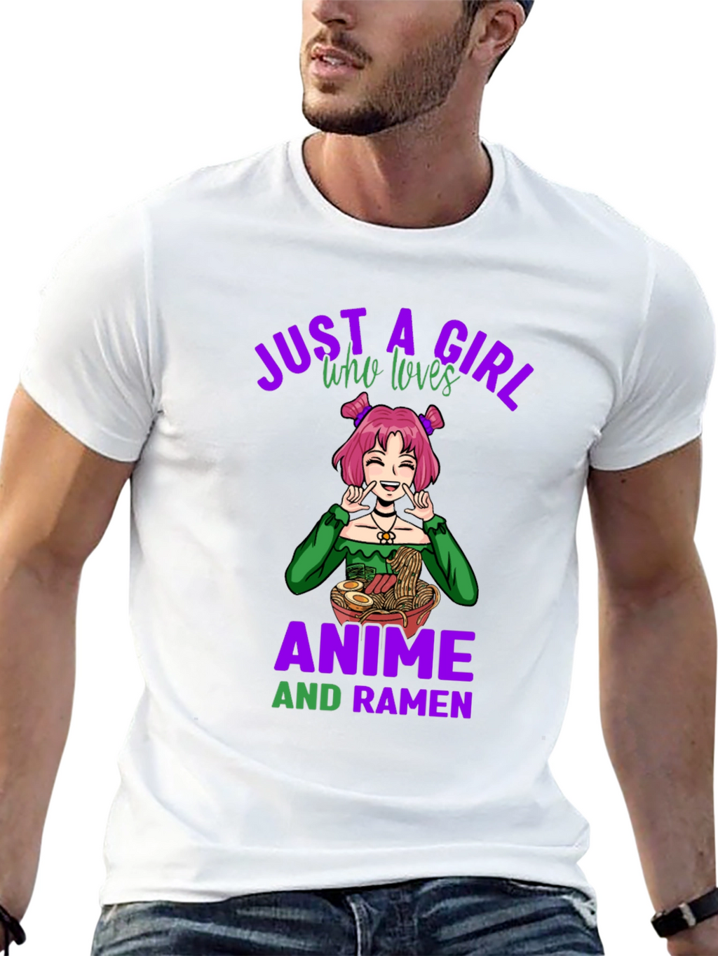 Anime & Ramen Lover T-Shirt