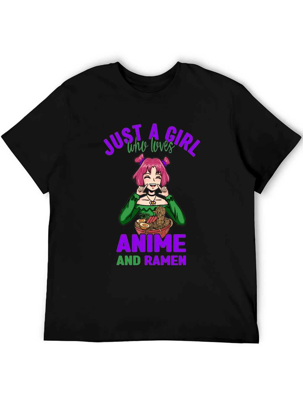 Anime & Ramen Lover T-Shirt