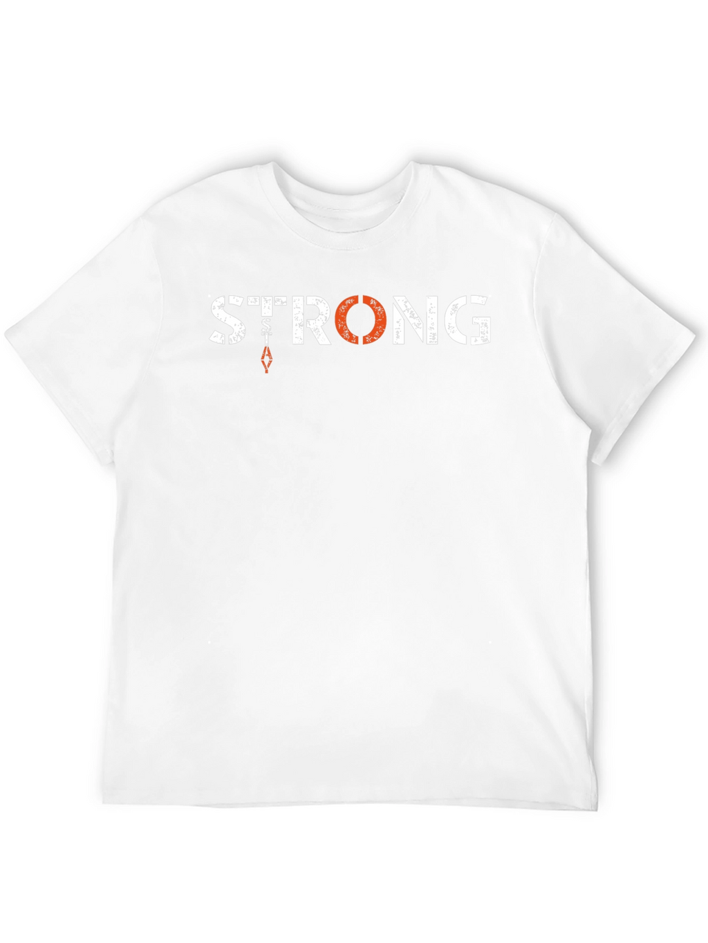 Mens Strong Graphic Tee - Black