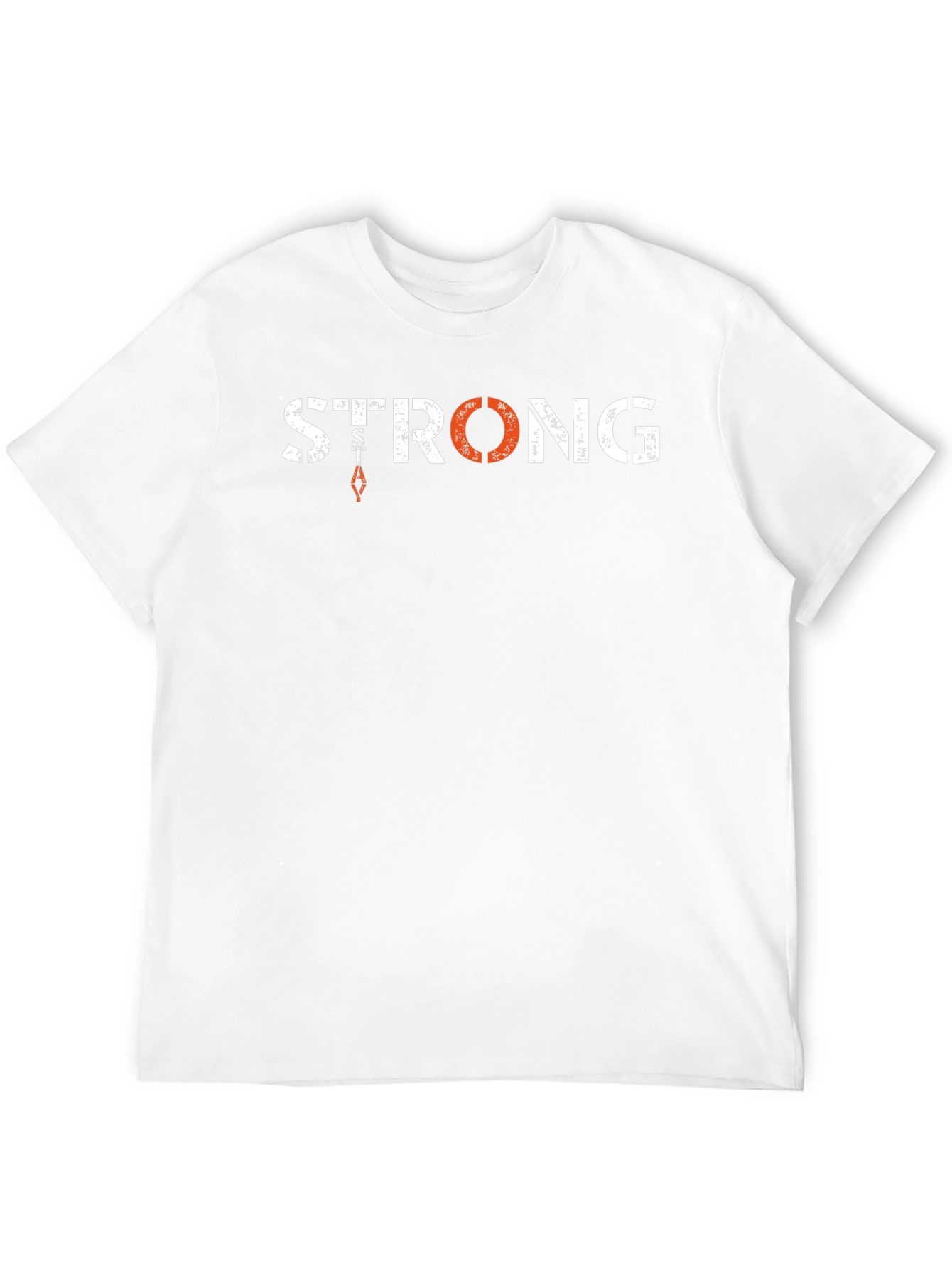 Mens Strong Graphic Tee - Black