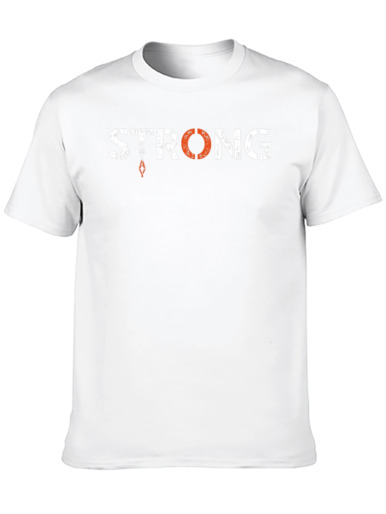 Mens Strong Graphic Tee - Black