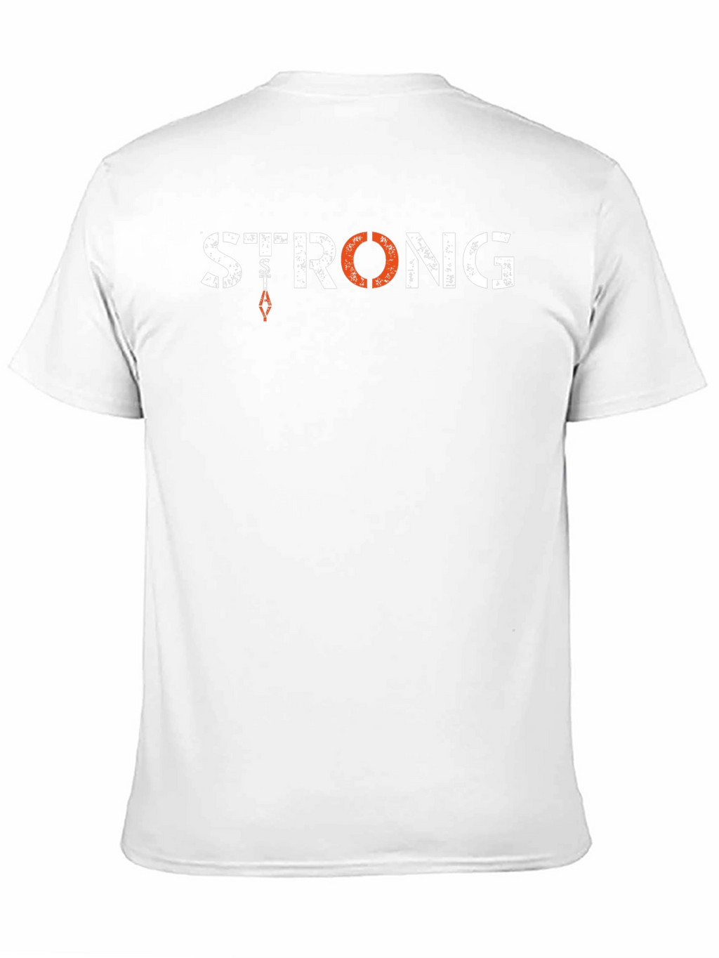 Mens Strong Graphic Tee - Black