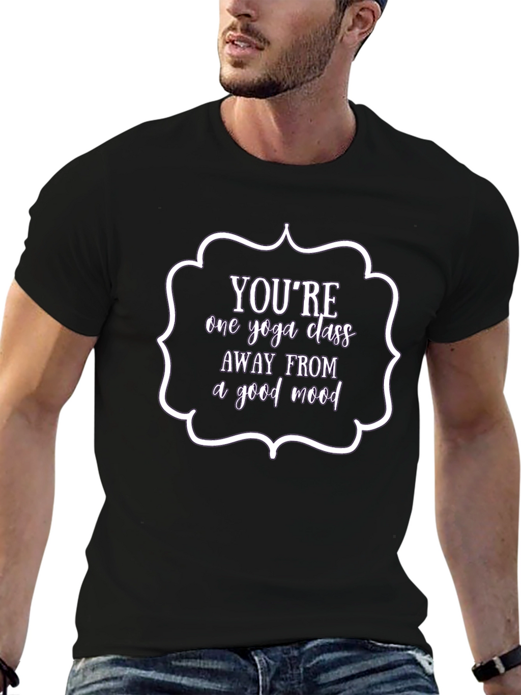 Yoga Class Good Mood Graphic Tee