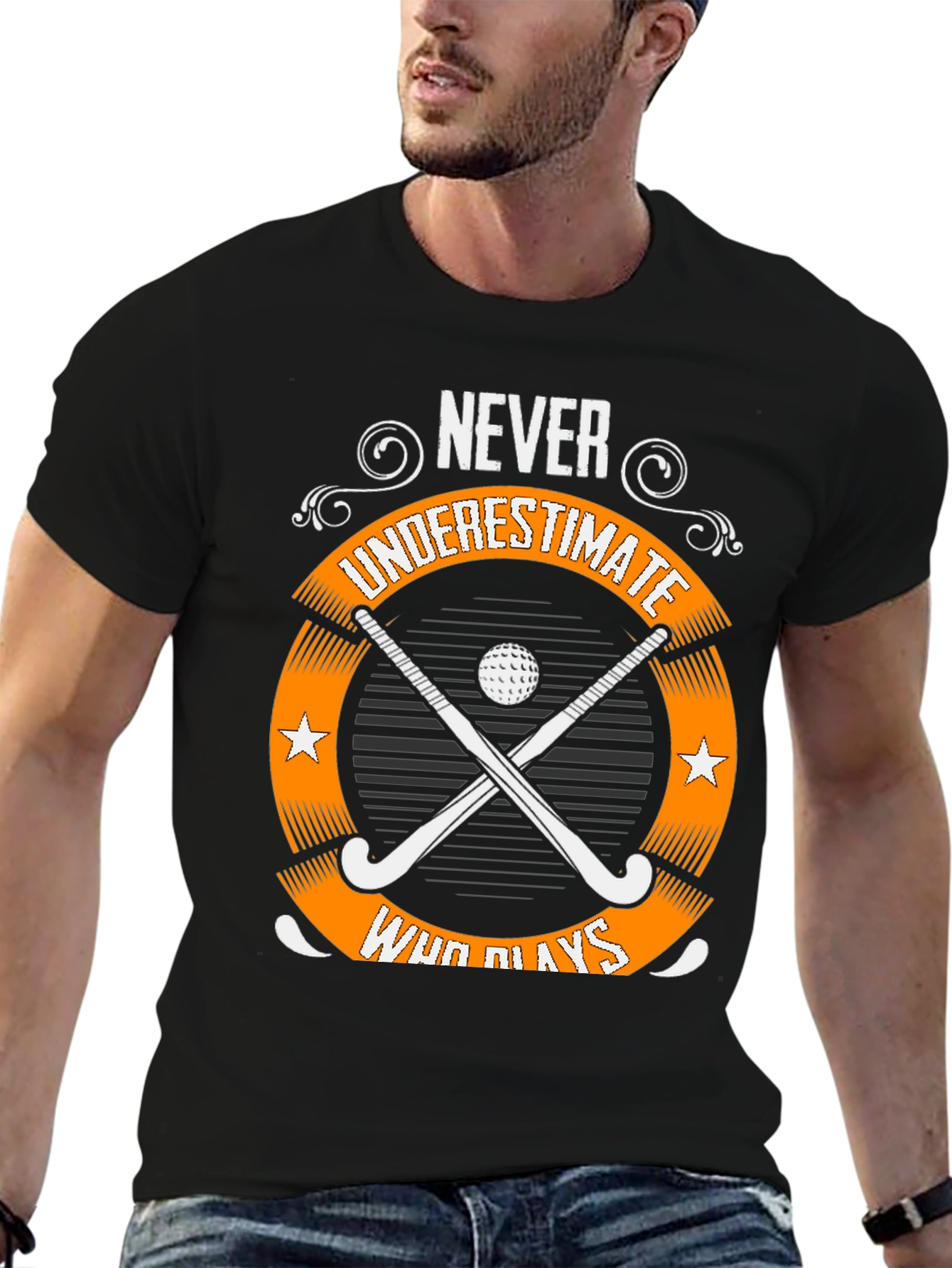 Never Underestimate Field Hockey T-Shirt