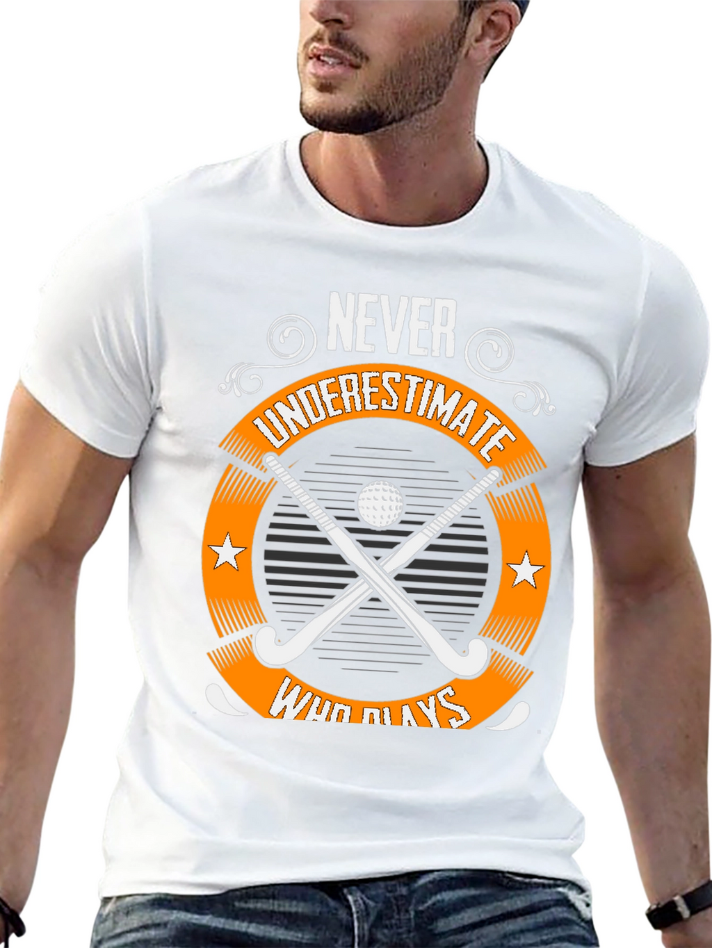 Never Underestimate Field Hockey T-Shirt