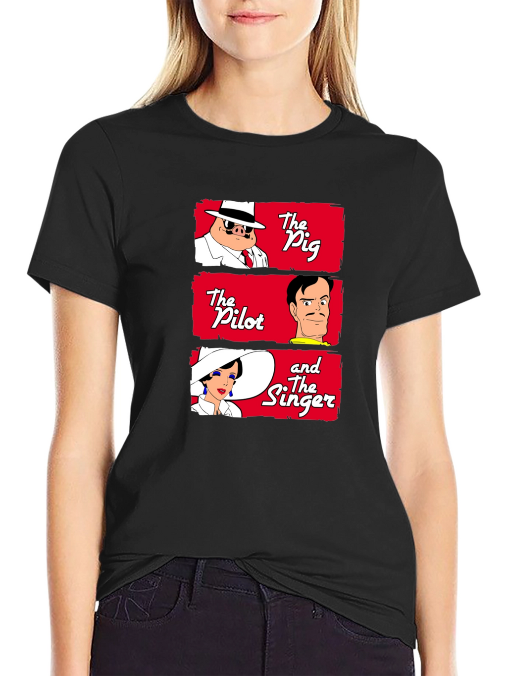 Talespin The Pig The Pilot and The Singer T-Shirt