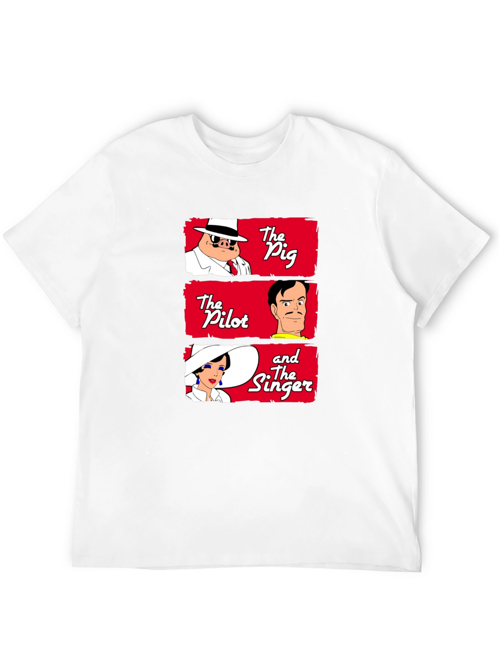 Talespin The Pig The Pilot and The Singer T-Shirt