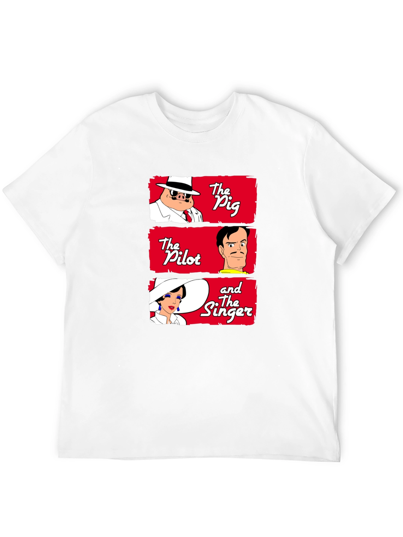 Talespin The Pig The Pilot and The Singer T-Shirt