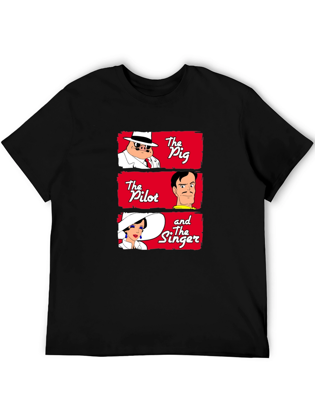 Talespin The Pig The Pilot and The Singer T-Shirt