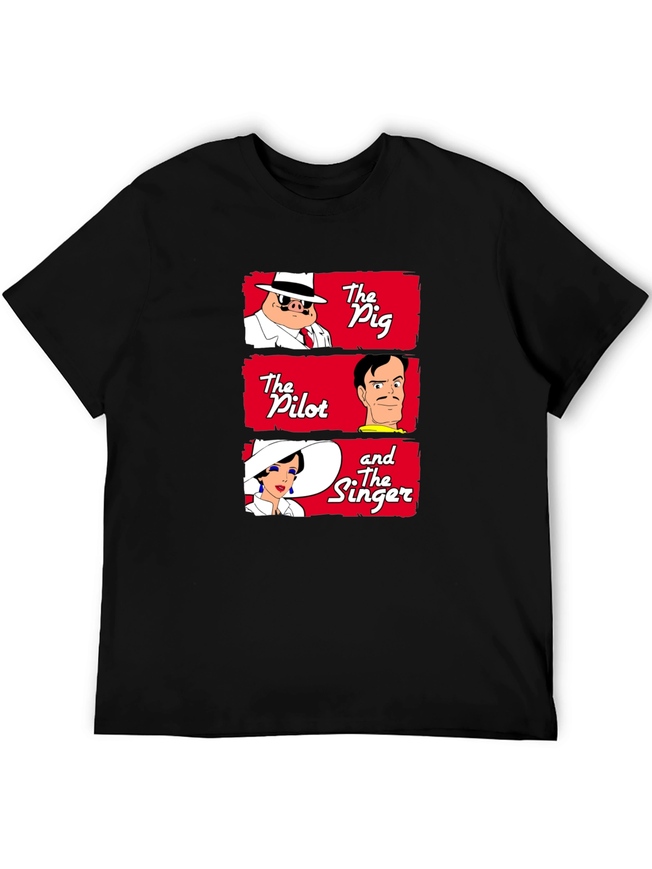 Talespin The Pig The Pilot and The Singer T-Shirt