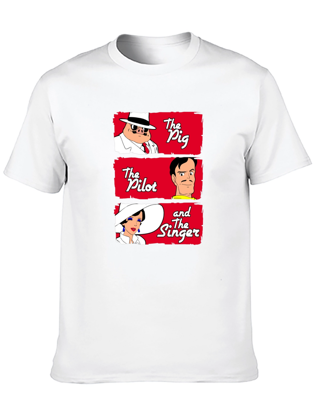 Talespin The Pig The Pilot and The Singer T-Shirt