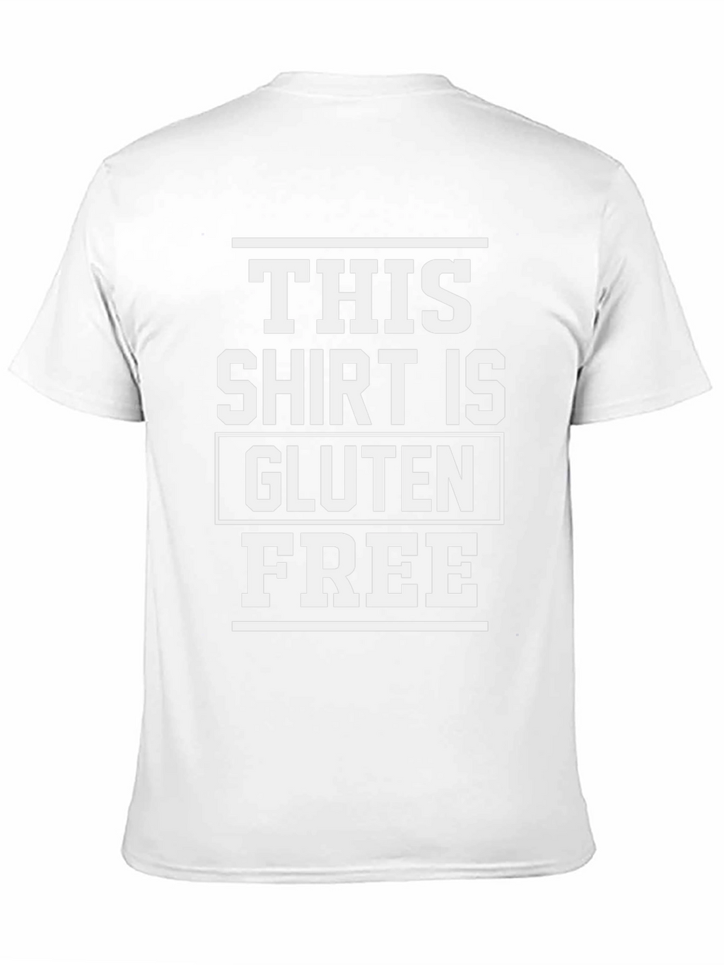 Gluten Free T-Shirt - Black Graphic Tee