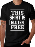 Gluten Free T-Shirt - Black Graphic Tee