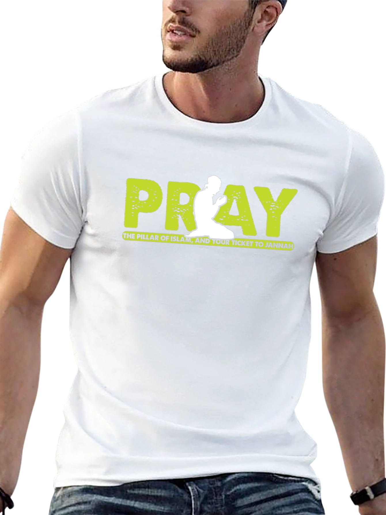 PRAY Islamic T-Shirt - Pillar of Islam