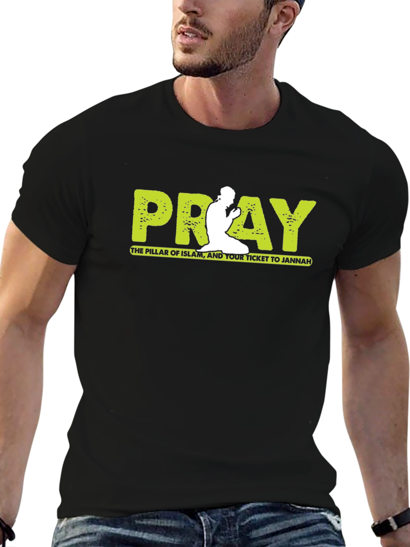PRAY Islamic T-Shirt - Pillar of Islam