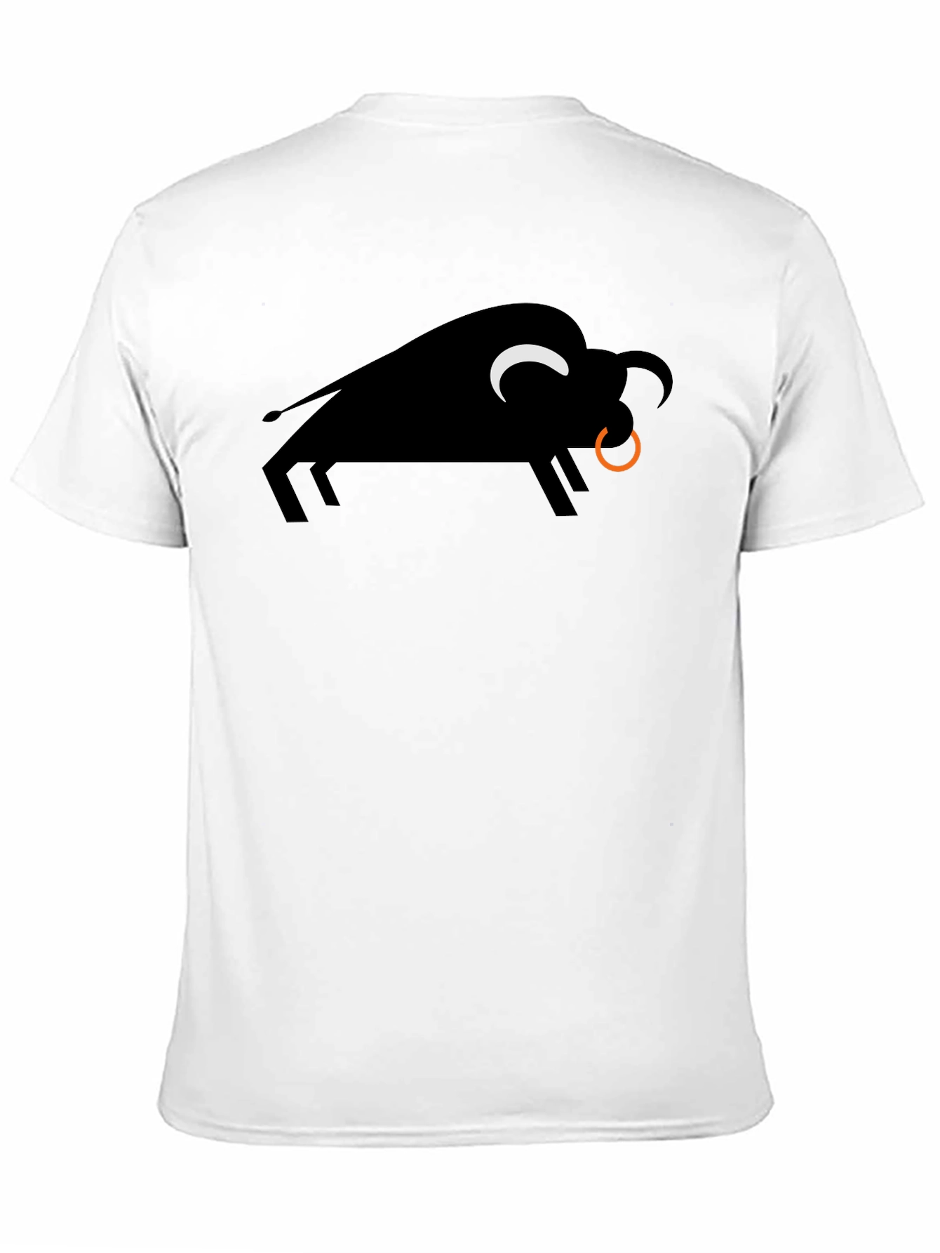 Black Bull Graphic Tee - Stylish Mens T-Shirt