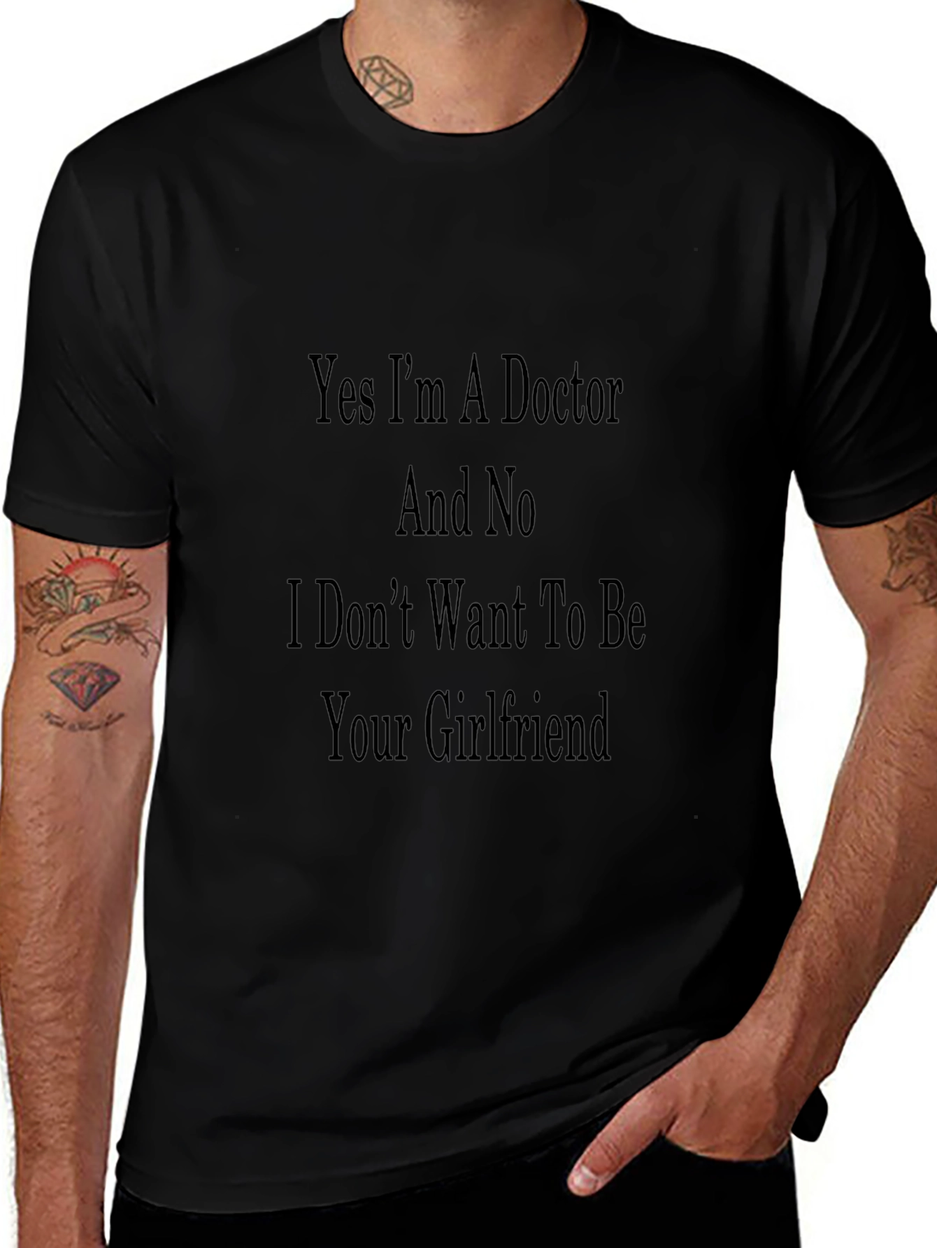 Doctor Novelty T-Shirt - Funny Single Life Tee
