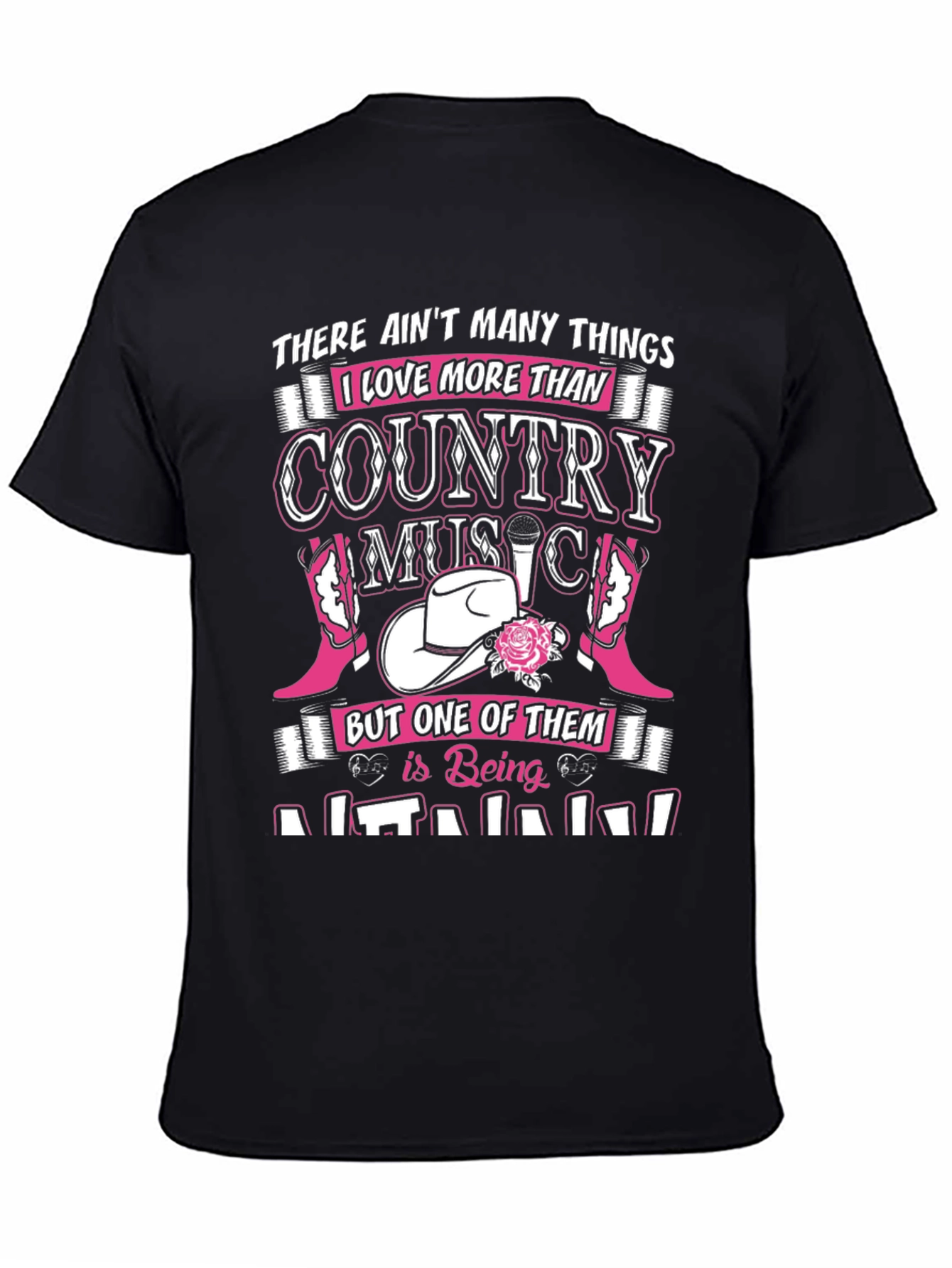 Country Music & Mimi T-Shirt - Perfect Gift