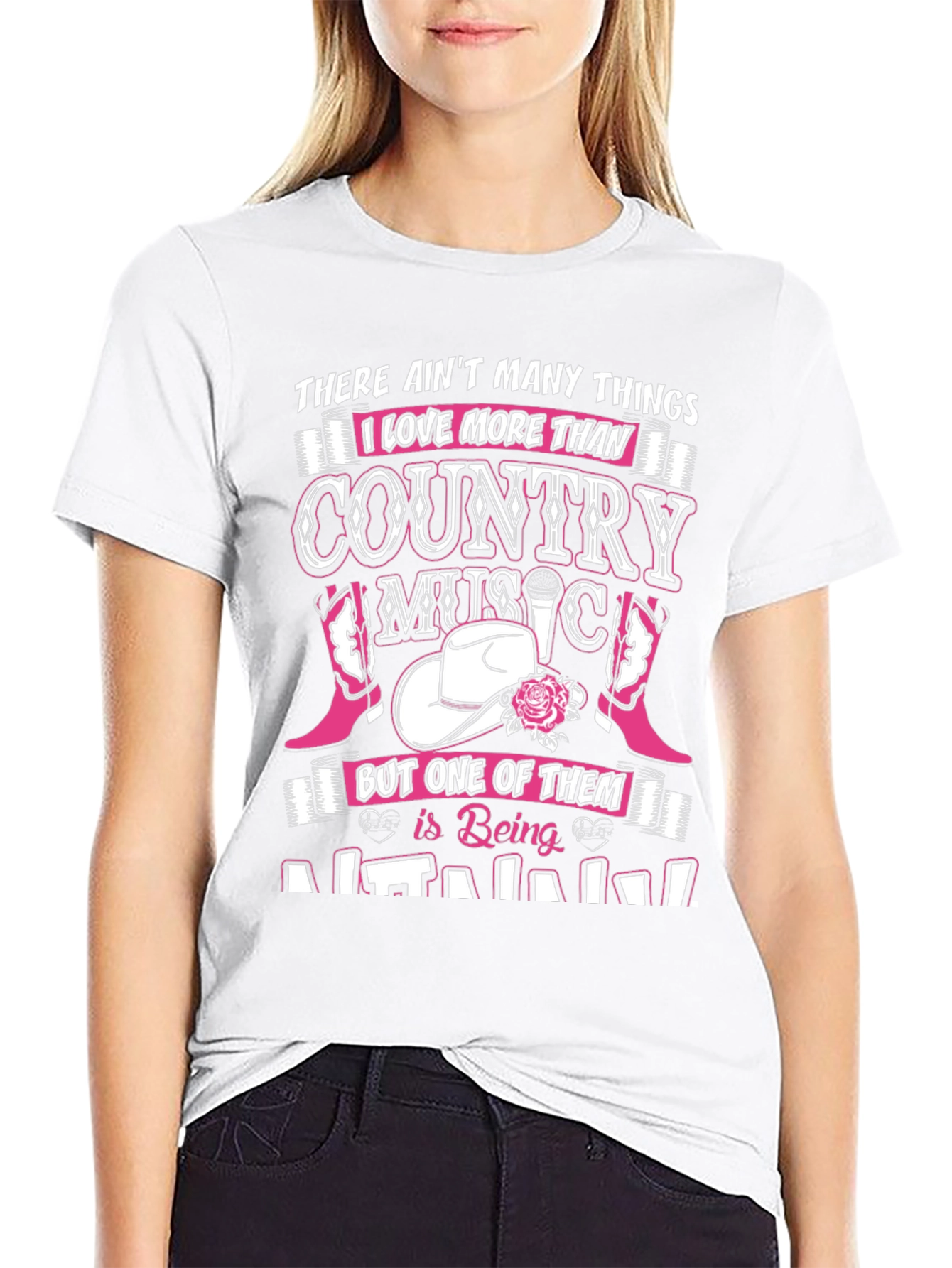 Country Music & Mimi T-Shirt - Perfect Gift