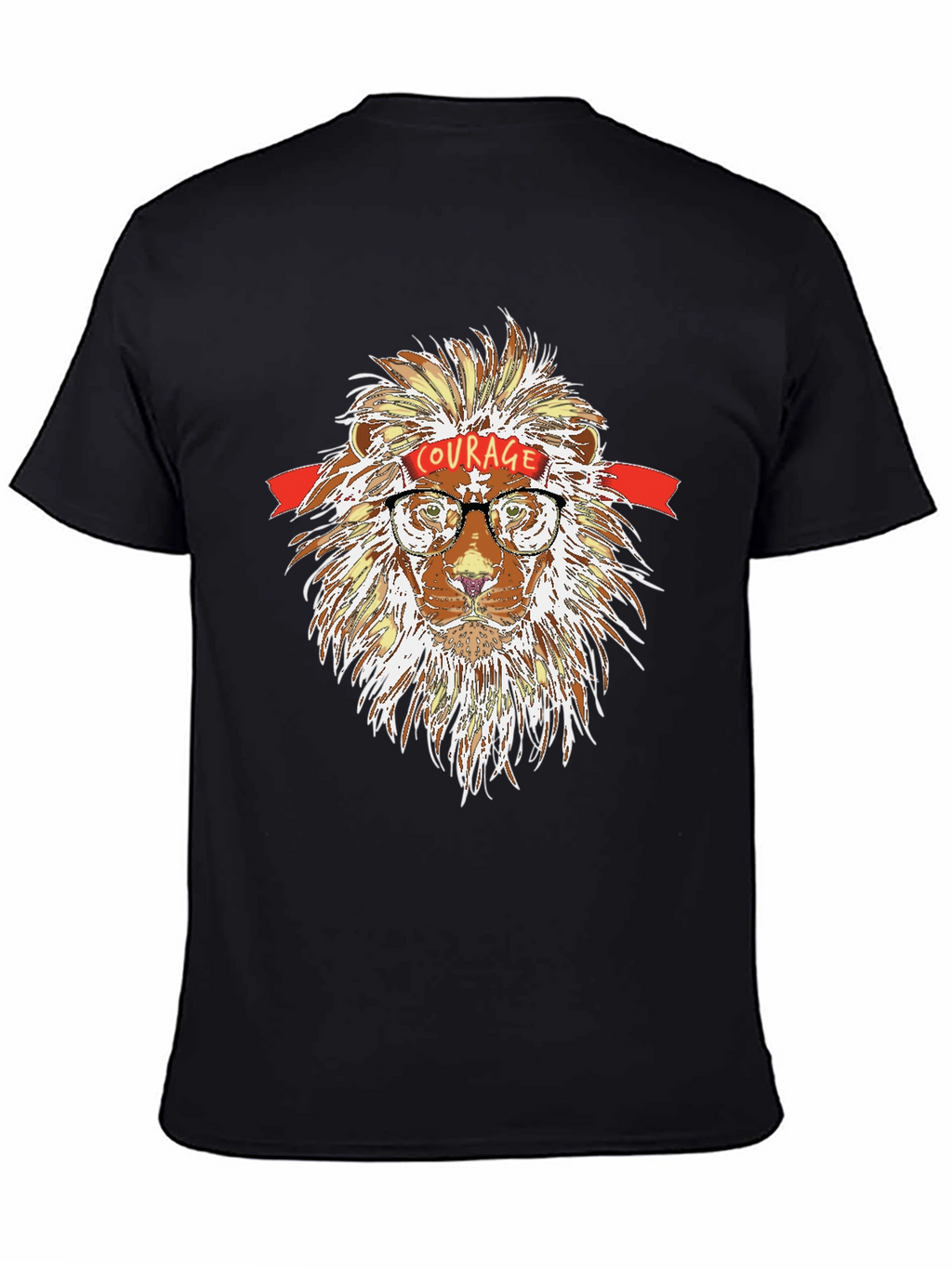 Courage Lion Graphic Tee - Unisex