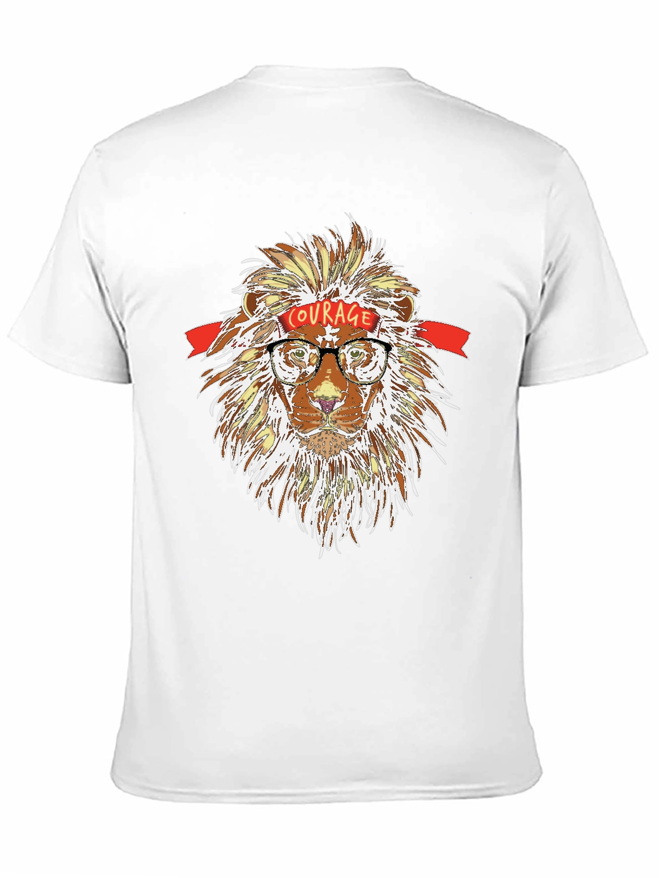 Courage Lion Graphic Tee - Unisex