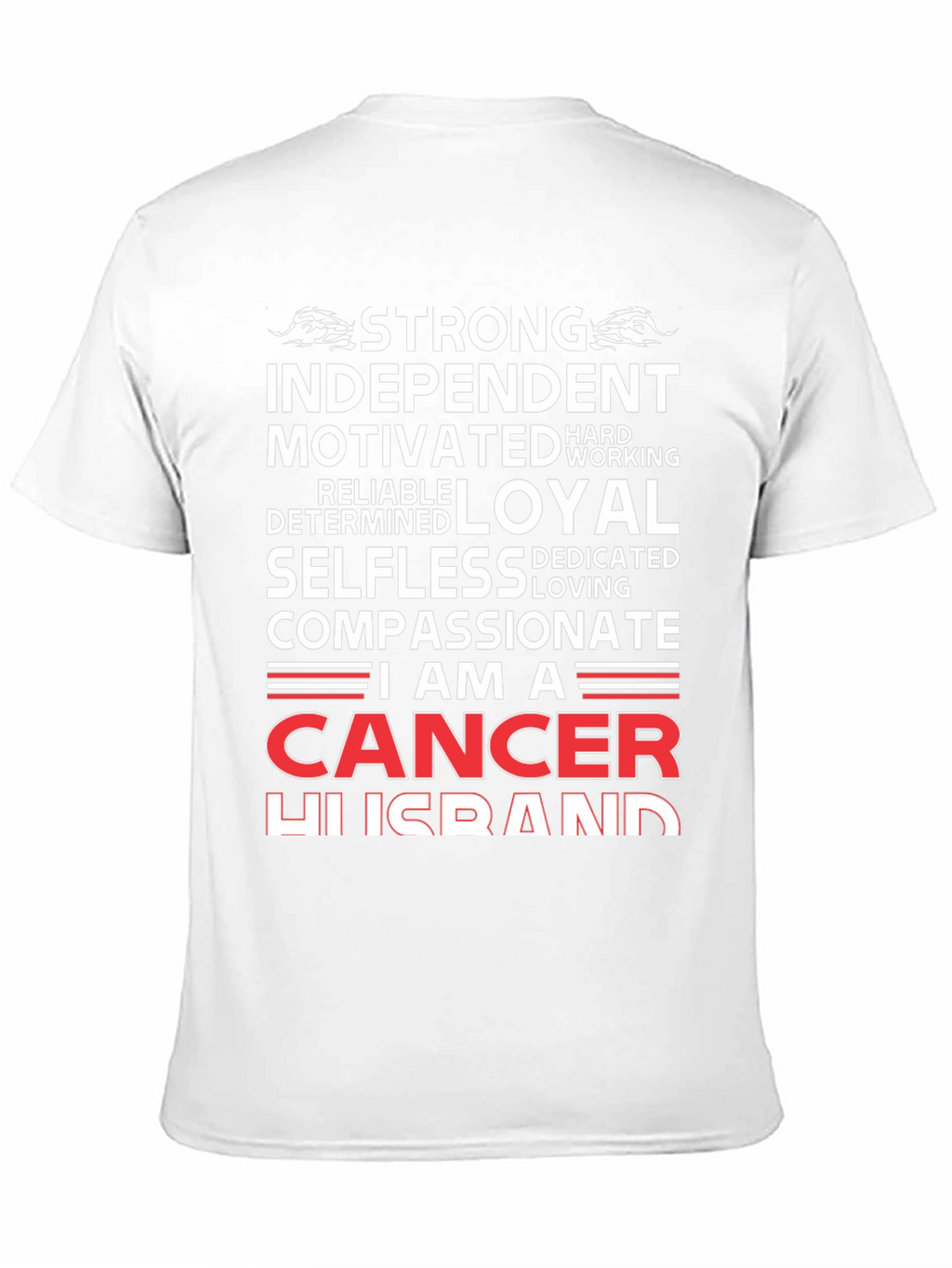 Strong Cancer Husband Graphic Tee