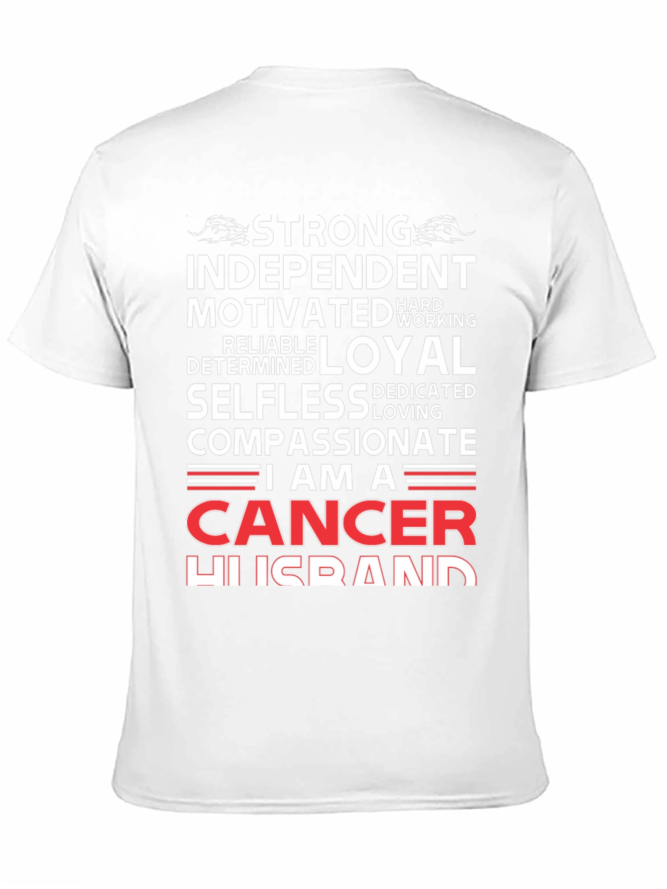 Strong Cancer Husband Graphic Tee