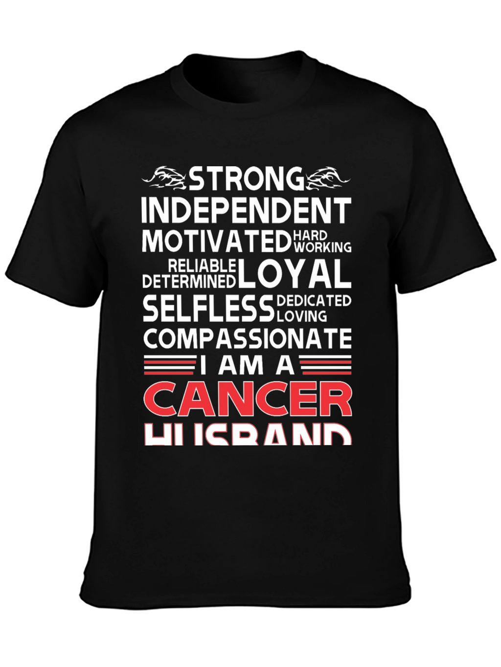 Strong Cancer Husband Graphic Tee