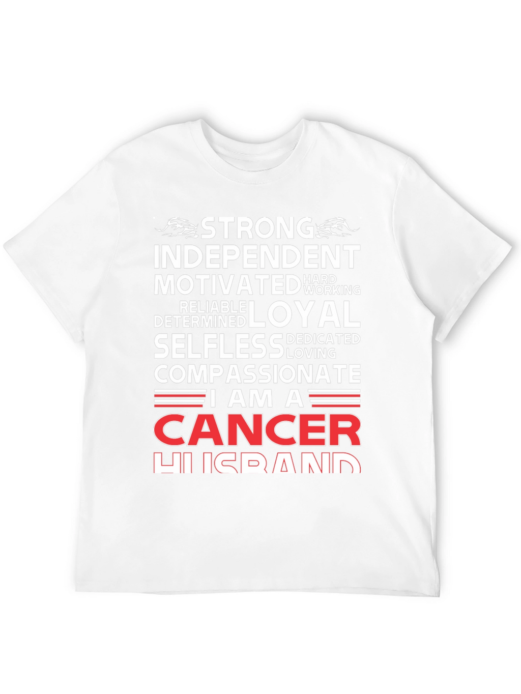 Strong Cancer Husband Graphic Tee