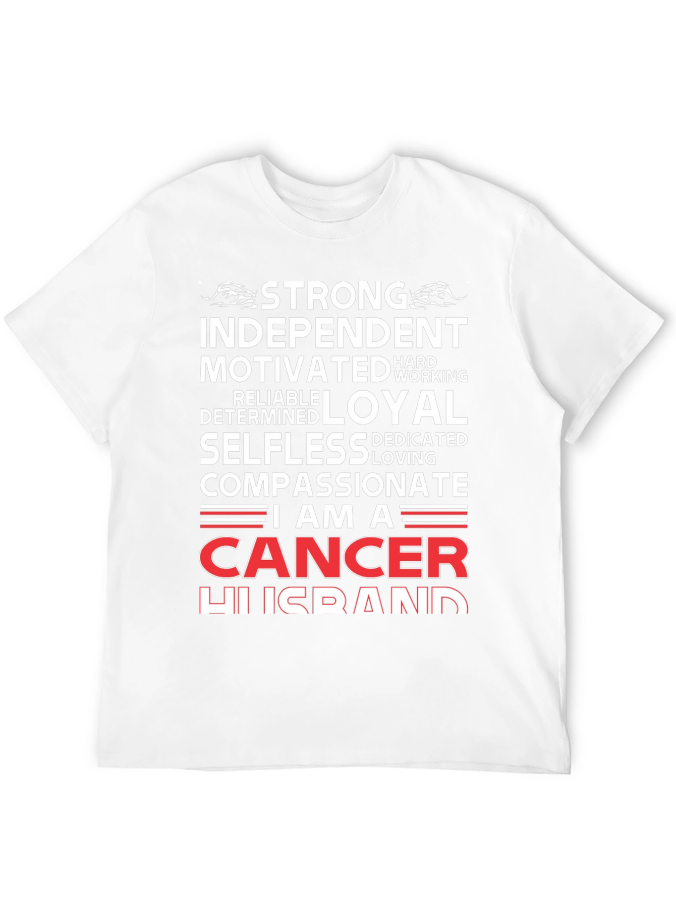 Strong Cancer Husband Graphic Tee