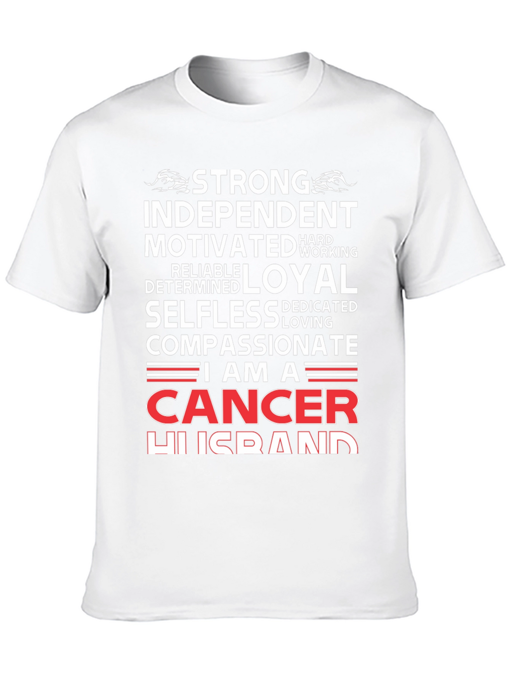 Strong Cancer Husband Graphic Tee