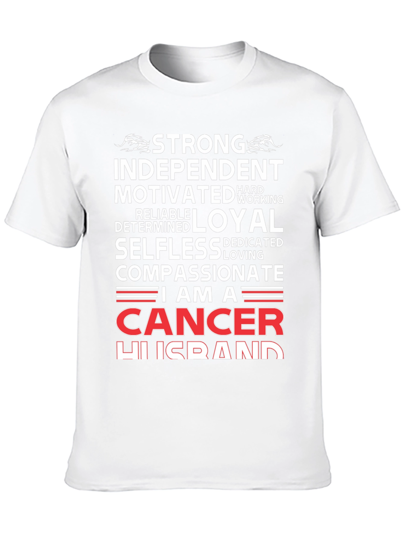 Strong Cancer Husband Graphic Tee