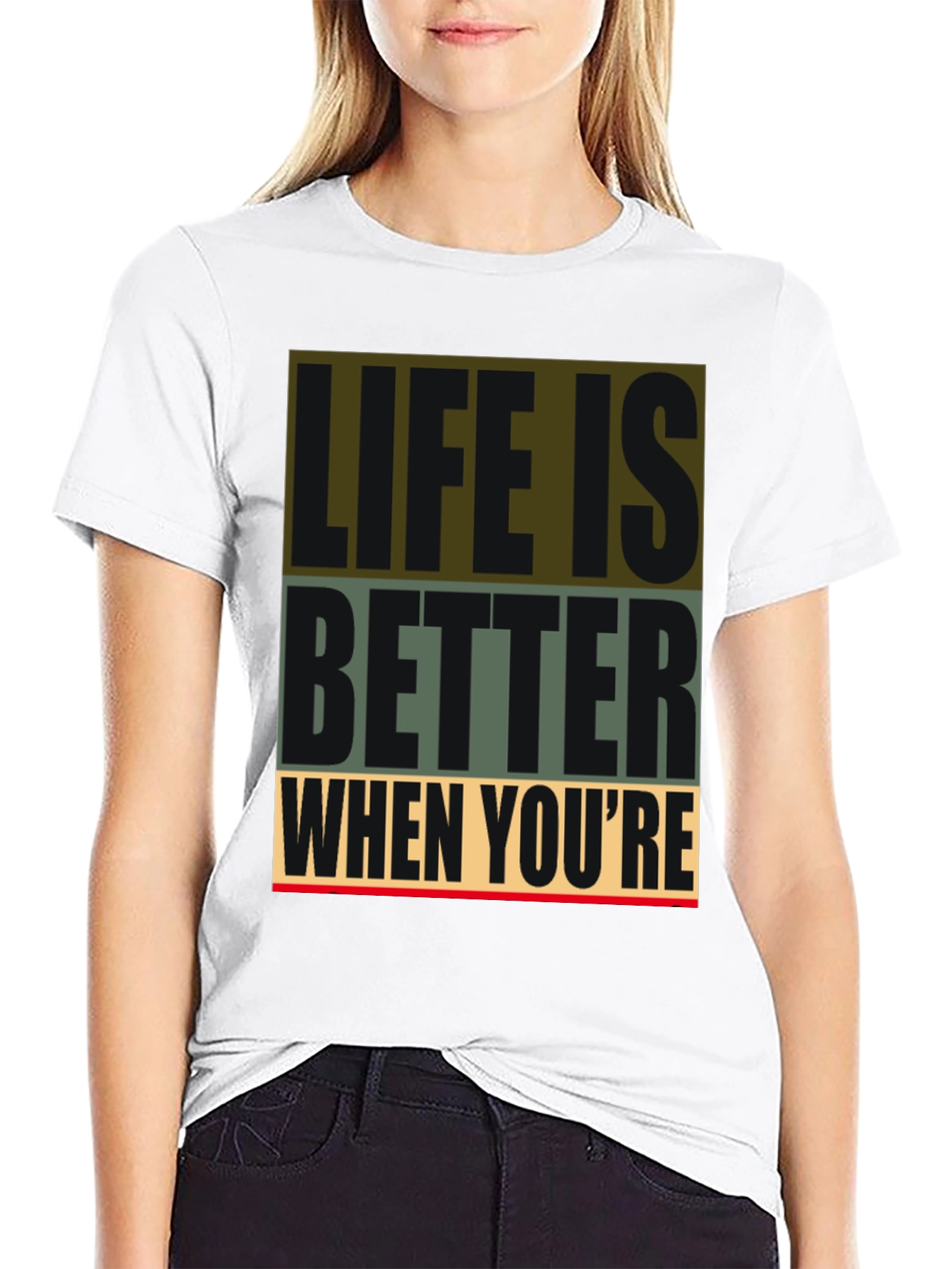 Life Is Better Graphic Tee