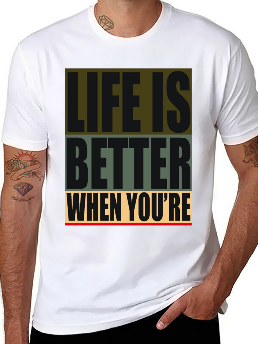 Life Is Better Graphic Tee