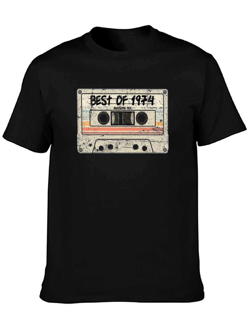 Retro Best of 1974 Cassette T-Shirt