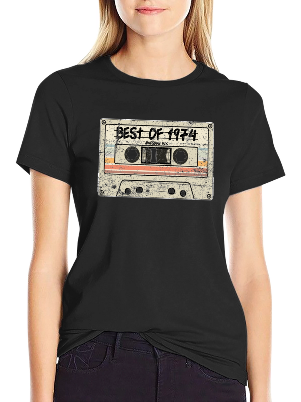 Retro Best of 1974 Cassette T-Shirt