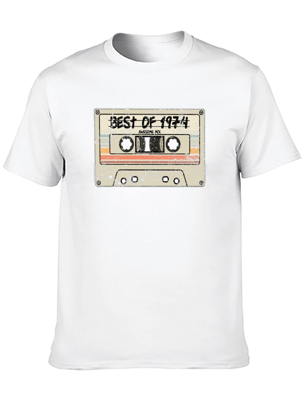 Retro Best of 1974 Cassette T-Shirt