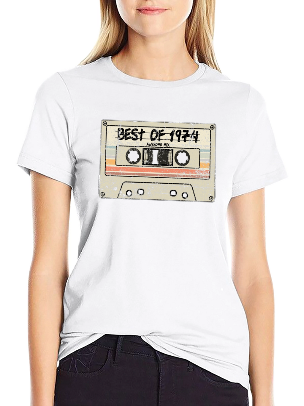 Retro Best of 1974 Cassette T-Shirt