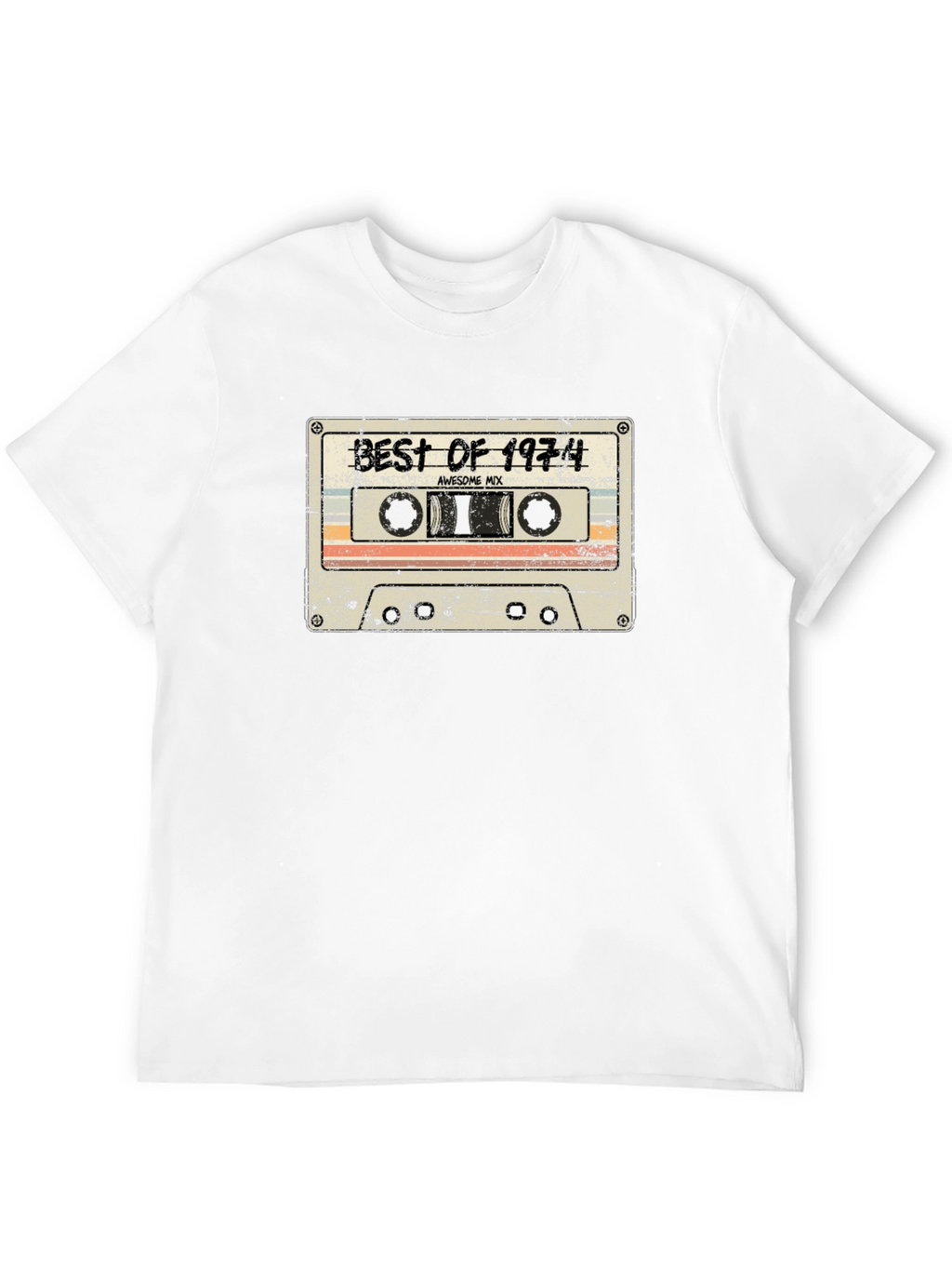 Retro Best of 1974 Cassette T-Shirt
