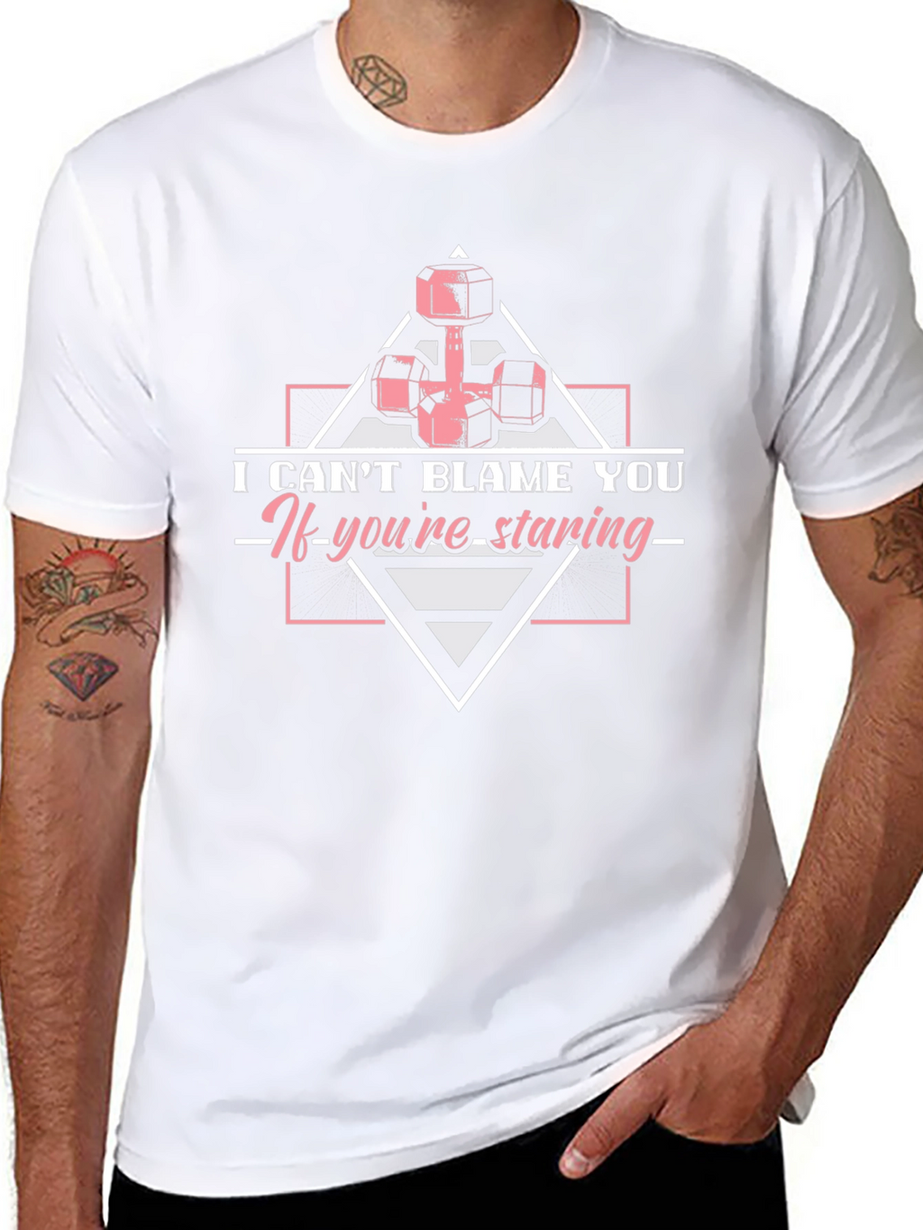 Funny Weightlifting T-Shirt - I Cant Blame You